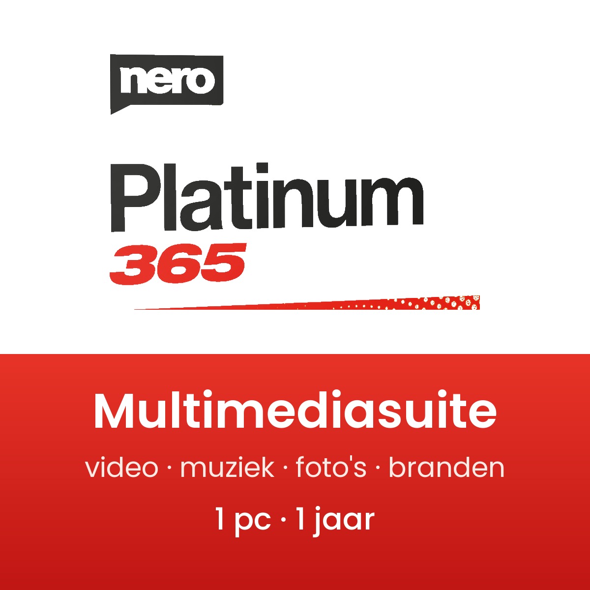 Nero Platinum 365 | 1 apparaat | 1 jaar