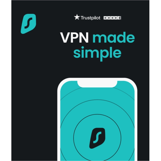 Surfshark VPN | Onbeperkt aantal apparaten | 1 Jaar | Onbeperkt online