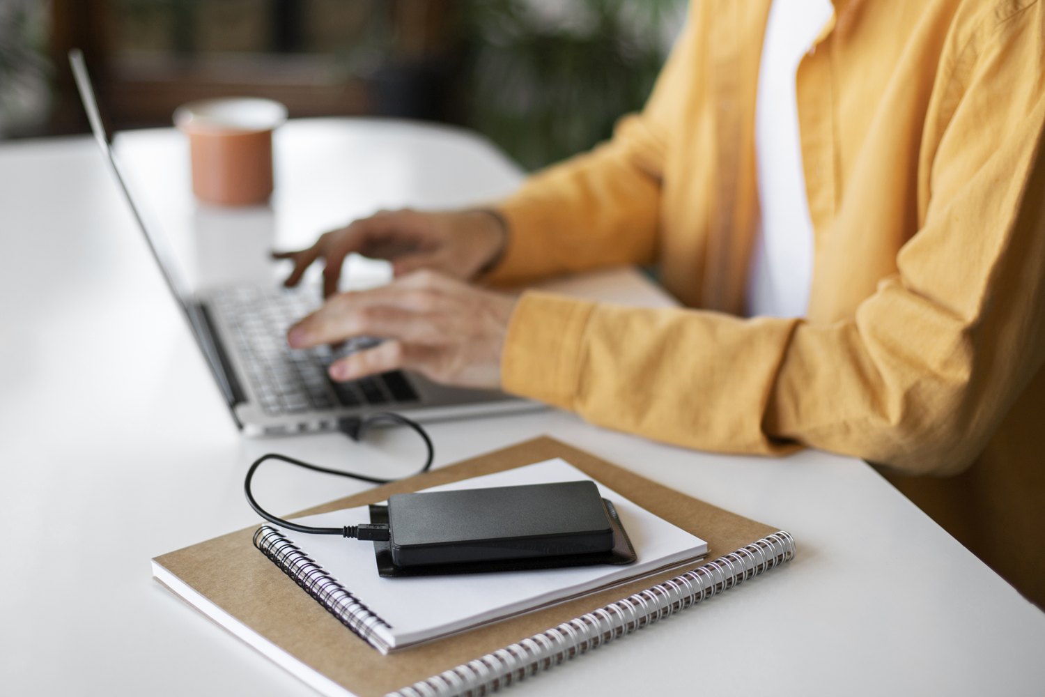 Back-up maken naar een externe harde schijf
