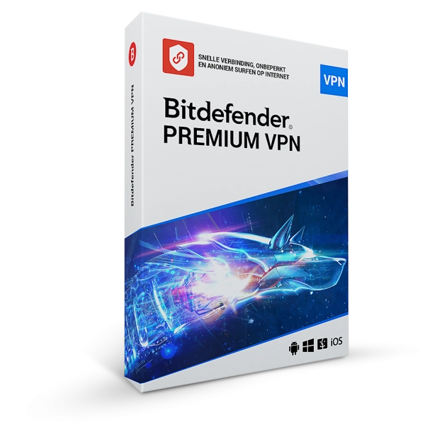 Bitdefender Premium VPN 2026 | 10 Apparaten | 1 jaar | Automatische verlenging