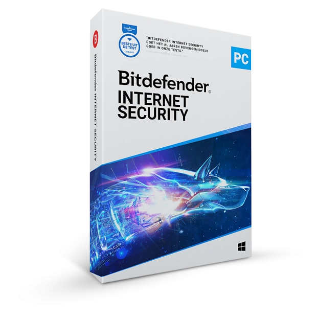 Bitdefender Internet Security 2026 | 1 Apparaat | 2 jaar | Automatische verlenging